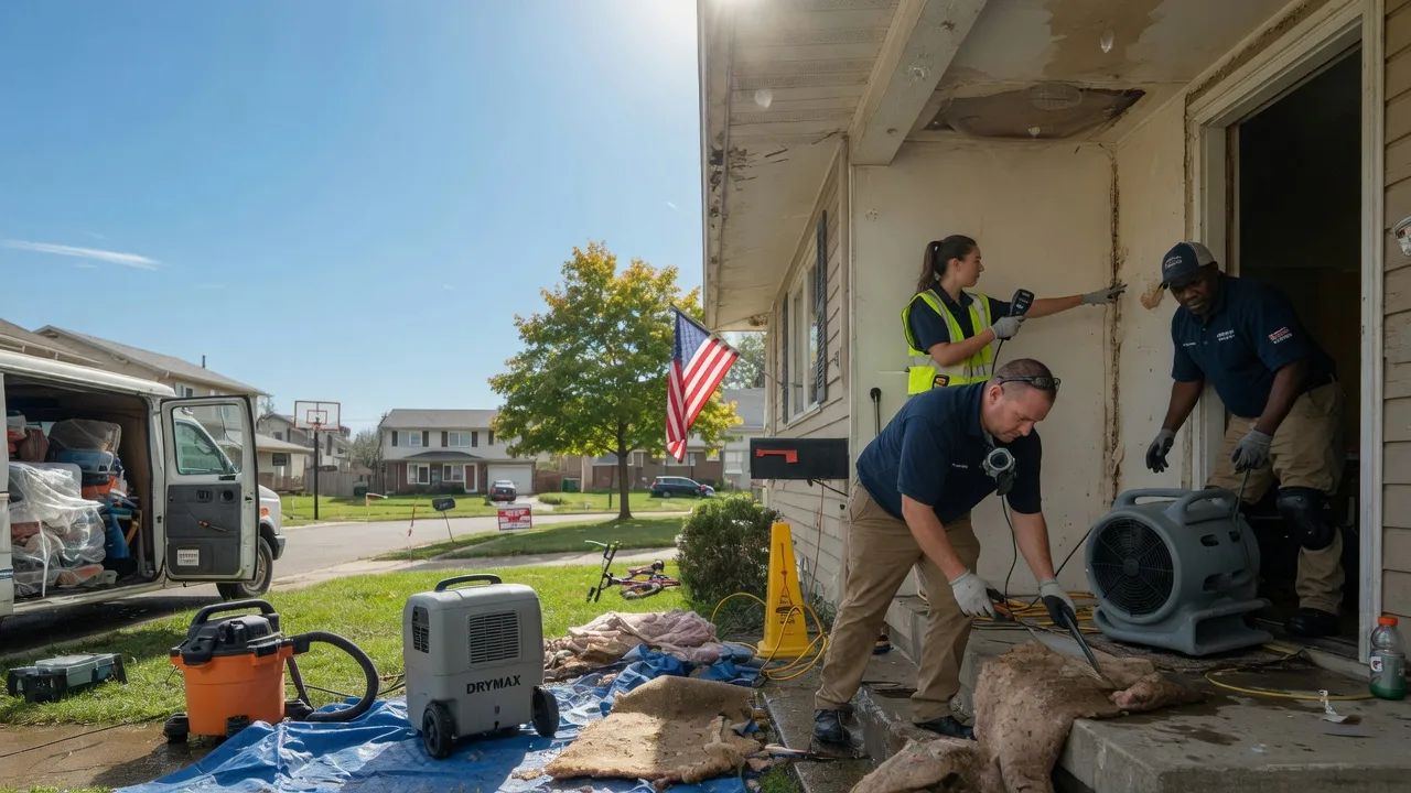 Water Damage Restoration in Heidrick, KY near me